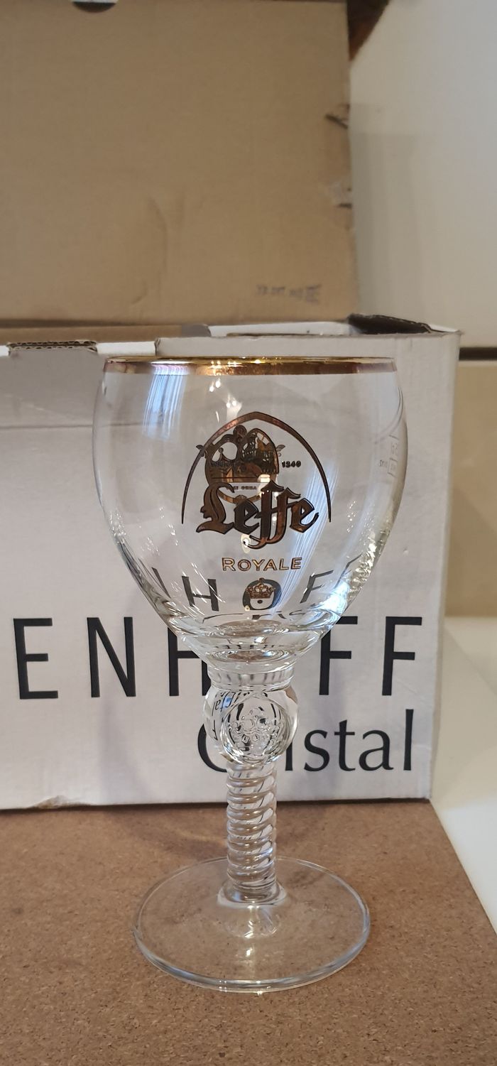 Carton de 6 verres à bière "Leffe royale Ritzenhoff Cristal" - photo numéro 4