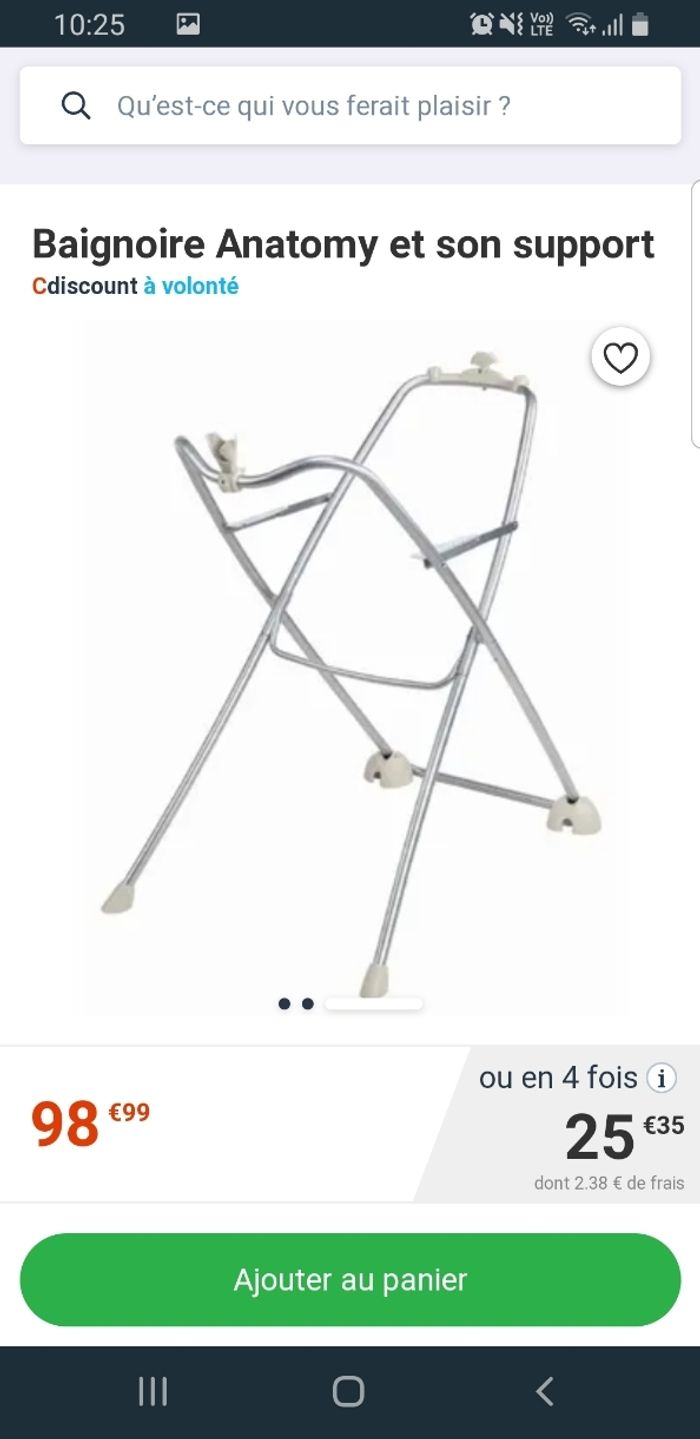 Vends baignoire bébé - photo numéro 2