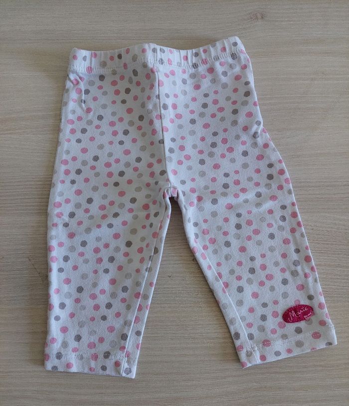Lot de 5 leggins fille 6mois - photo numéro 1