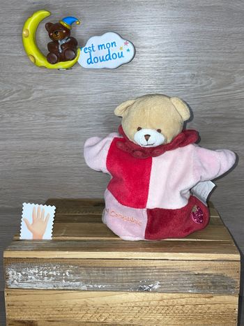 DDC184 doudou et compagnie ours 🐻