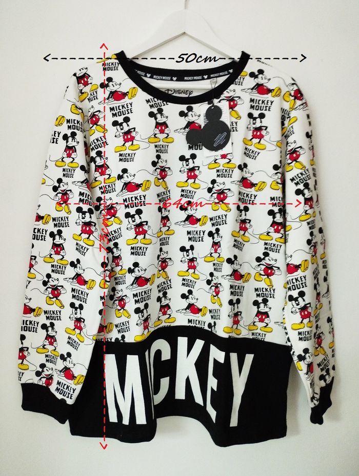 SWEAT IMPRIME MICKEY - DISNEY - T. XL - NEUF - photo numéro 10