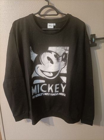 Pull noir Mickey Disney