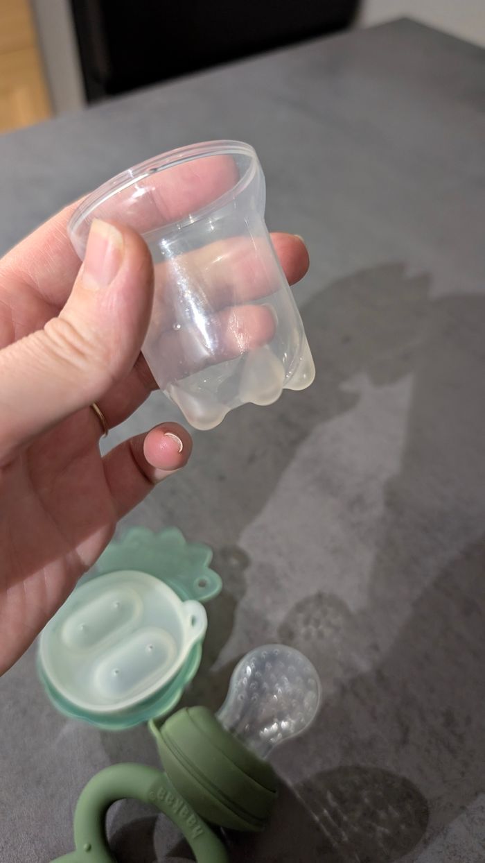 Grignoteuse Haakaa avec moule - photo numéro 8