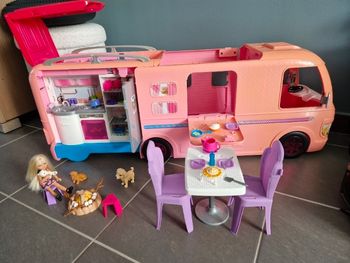 Camping car Barbie