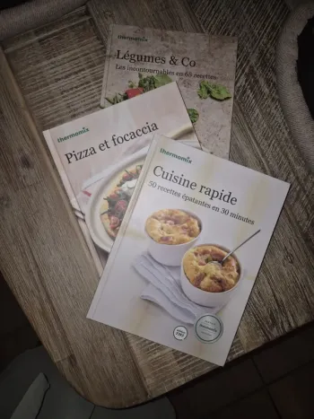 Lot de 3 livres Thermomix