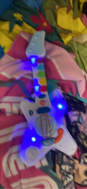 Guitare lumière et son