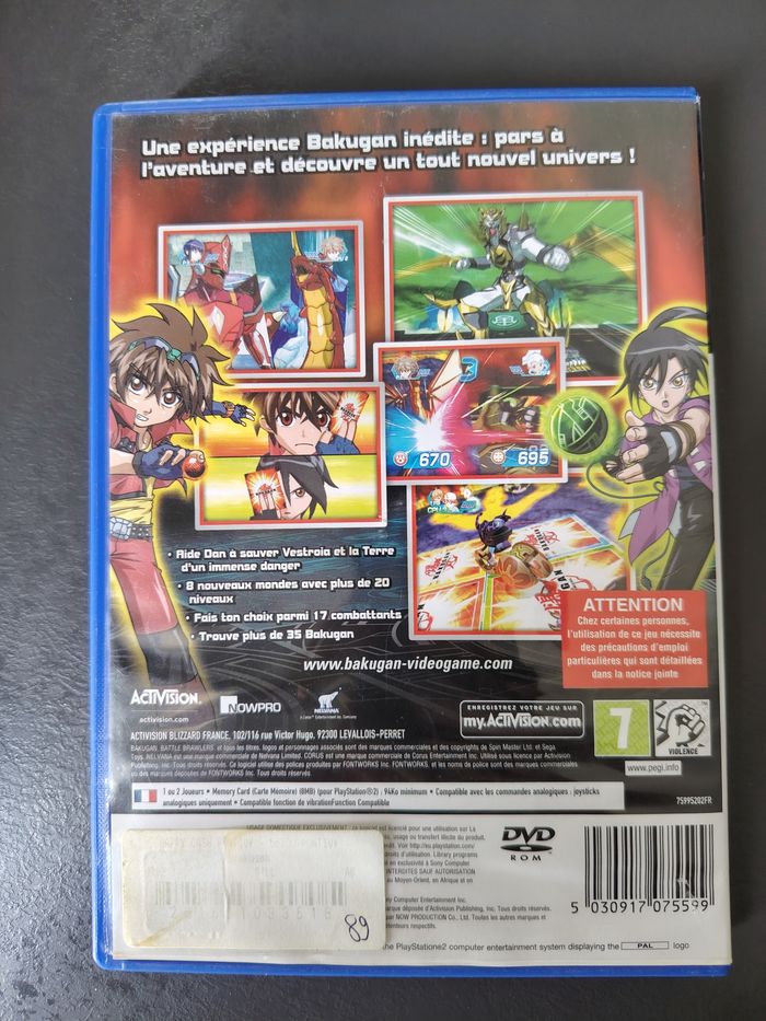 Bakugan ps2 - photo numéro 3