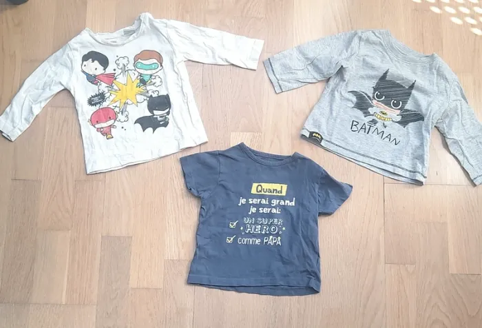 T-shirts super-héros - photo numéro 1