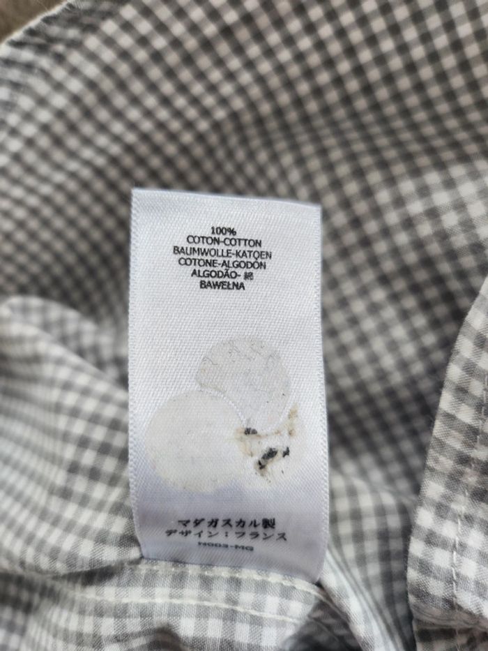 Chemise manches longues garçon 24 mois - photo numéro 4