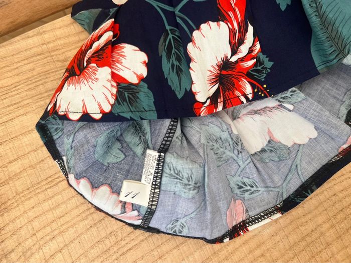 Blouse débardeur fleuri été fille 11 ans neuf - photo numéro 5