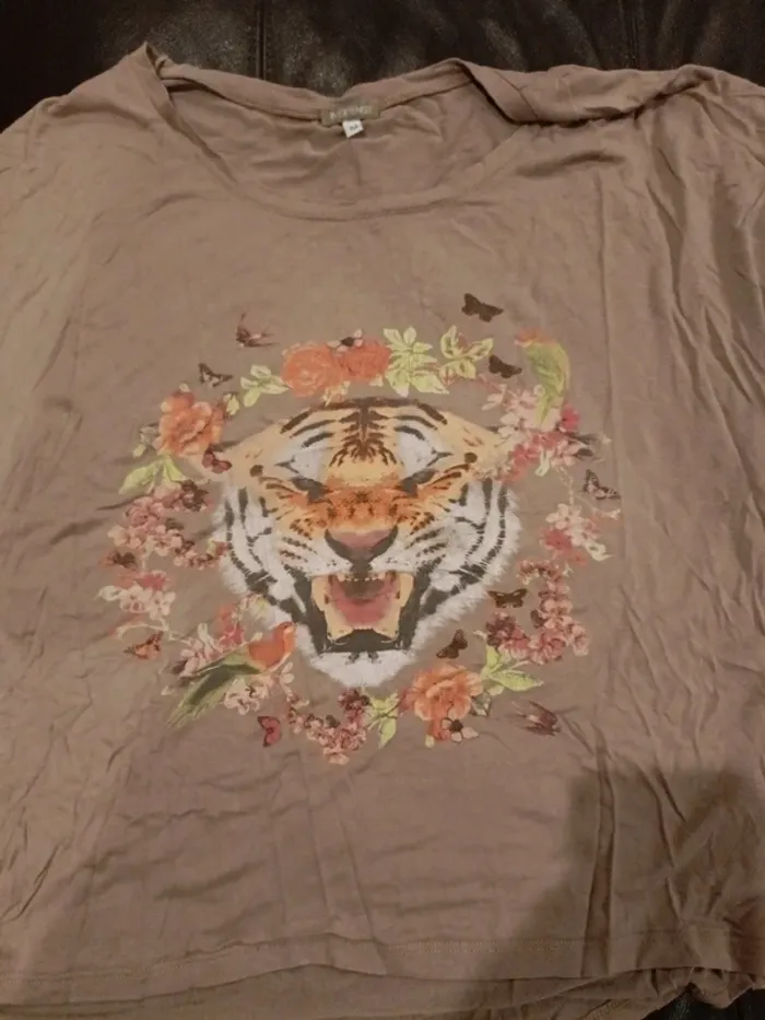 Tee shirt in extenso m - photo numéro 2