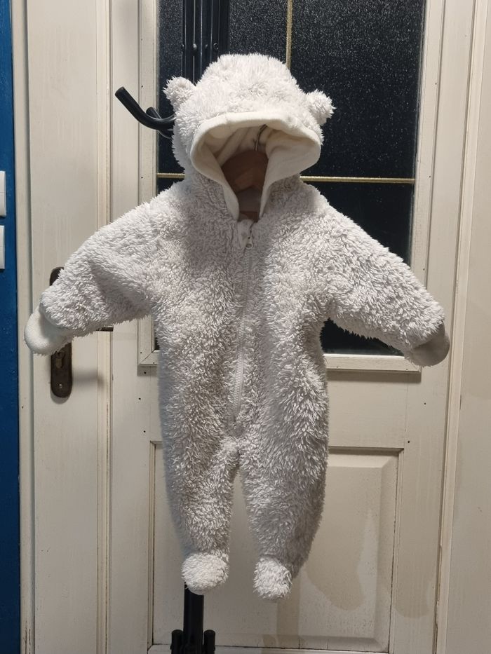 Combinaison en laine bien chaud - photo numéro 3