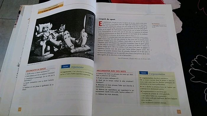 Manuel de français lectures et expression 5e - photo numéro 3