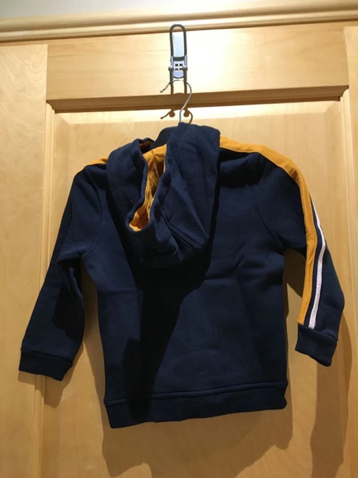 Gilet à capuche marine orchestra - photo numéro 2