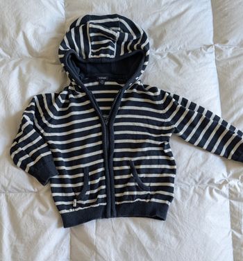 Gilet rayé 