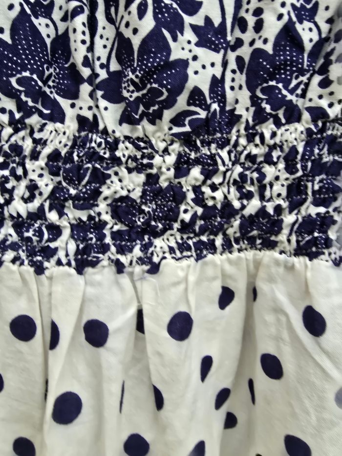 Robe provençale 🍒vintage 90 new look🍒neuve taille unique - photo numéro 7