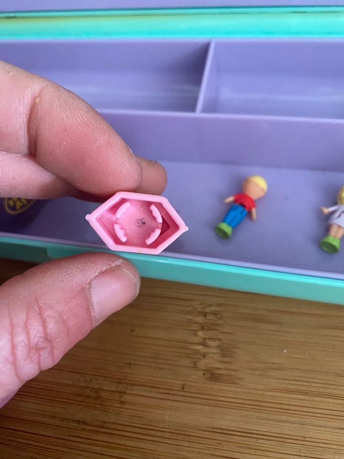 Trousse façon plumier polly pocket + accessoires - photo numéro 10