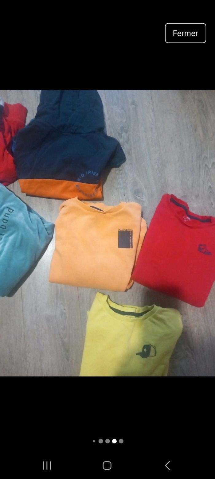 Lot 6 sweat garçon 12 ans - photo numéro 4
