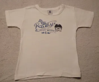 Tee-shirt Petit Bateau 18-24 mois (réf perso I24)(familleac72)