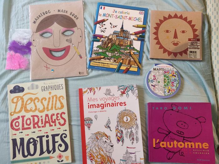 Lot de 8 activités créatives