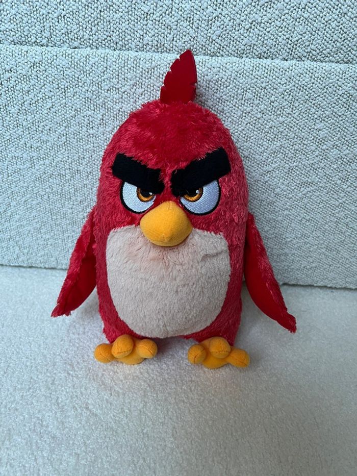 Peluche angry bird rouge