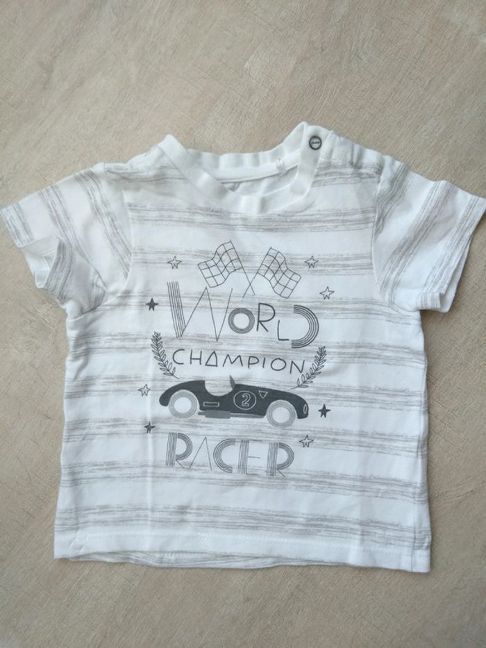 Ensemble tshirt et short, orchestra, taille 18 mois - photo numéro 2