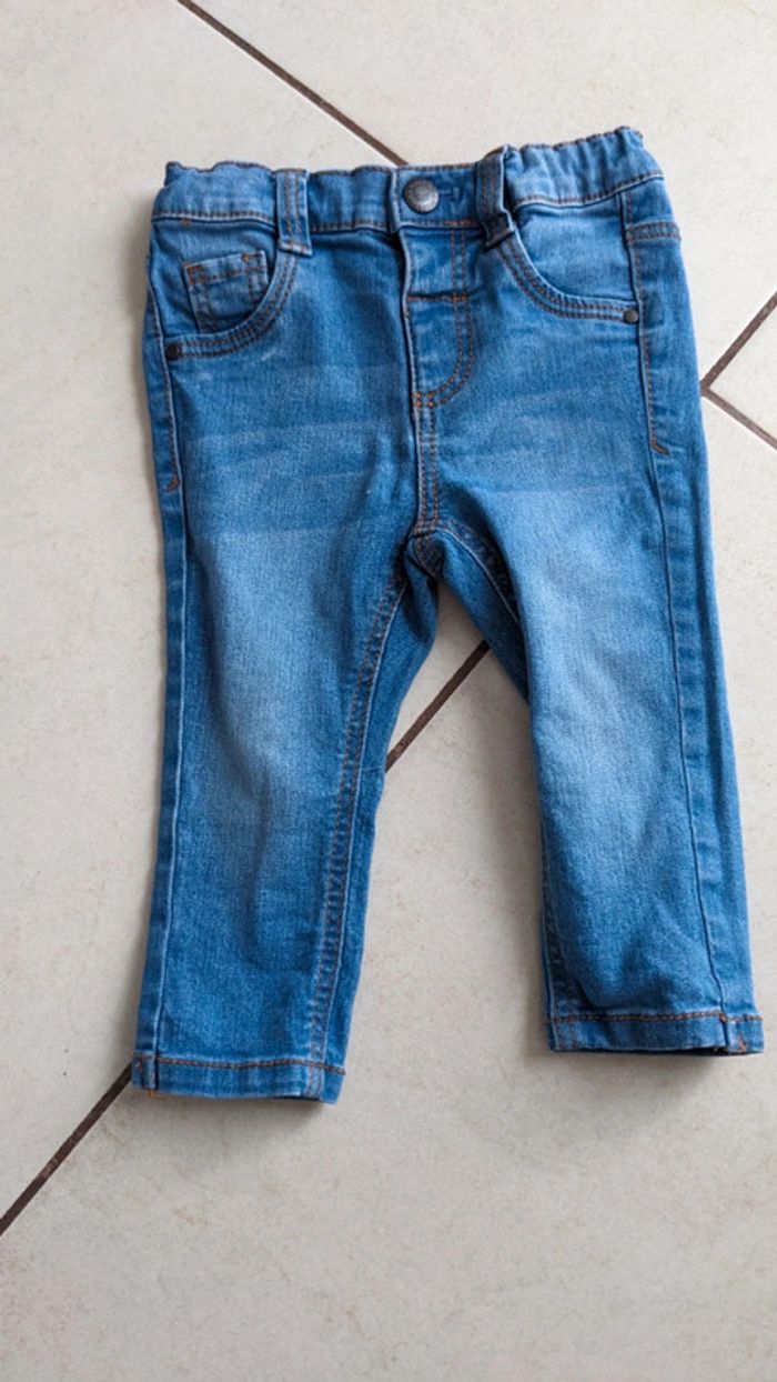 Lot de 2 jeans garçon 9 mois - photo numéro 3