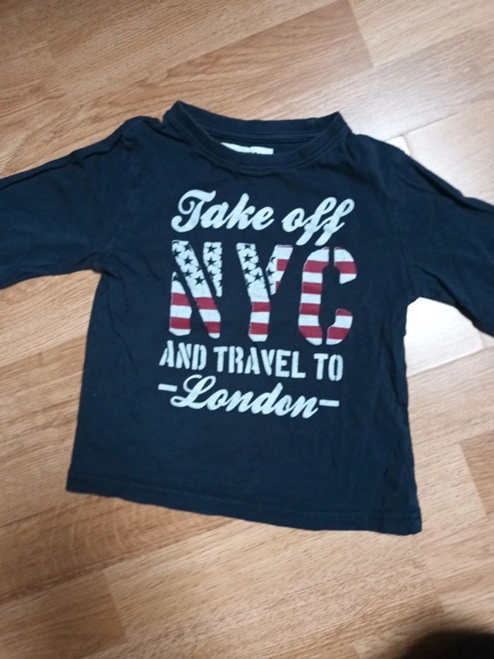 T shirt manches longues 3ans - photo numéro 2