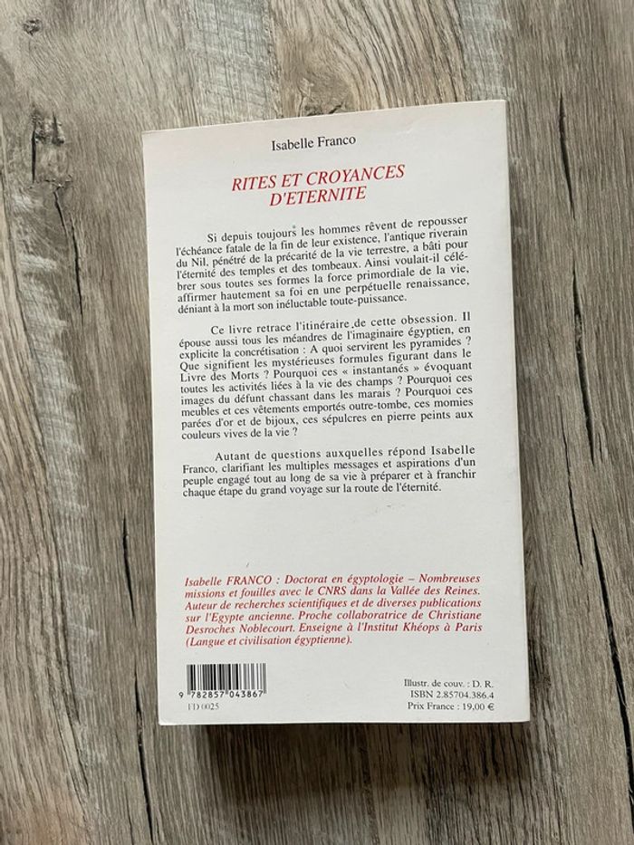 Rites et croyances d’éternité - photo numéro 2
