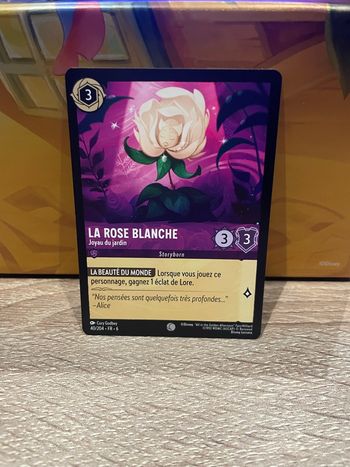Carte Lorcana 40/204 La rose Blanche Ch6