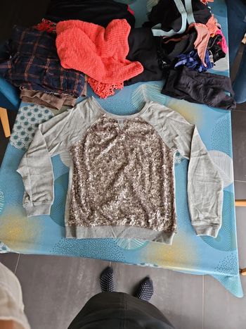 Pull à sequins