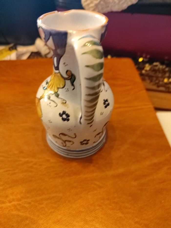 Pichet faience de rouen - photo numéro 2