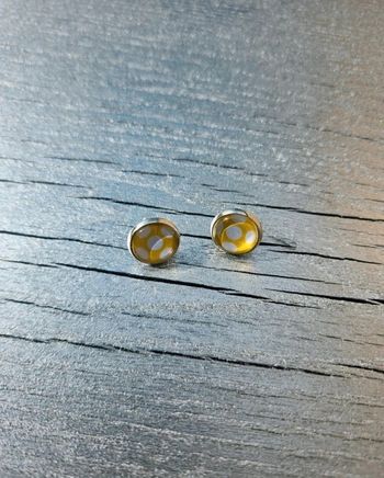 Boucles d'oreilles Chrono artisanale (piercing)