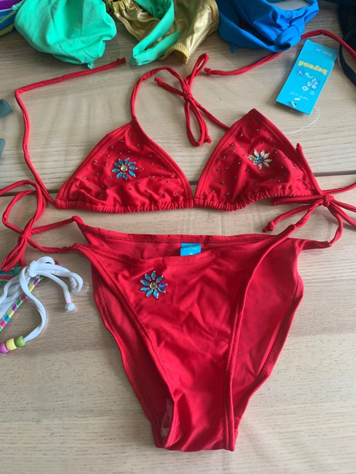 Lot de 5 maillots de bains 2 pièces - photo numéro 4