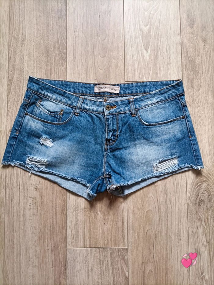Short en jean used Mim T. 42