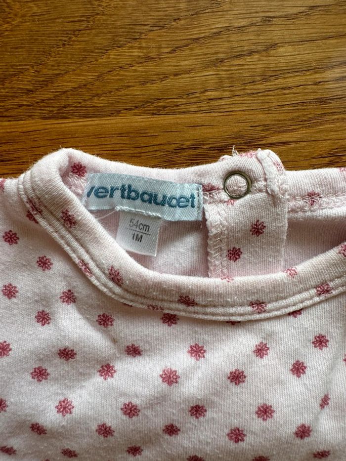Pyjama vertbaudet 1mois - photo numéro 2