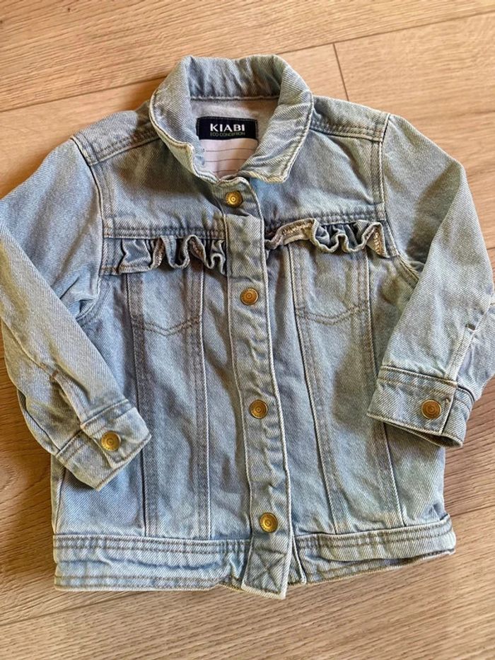 Veste en jean 18 mois neuve