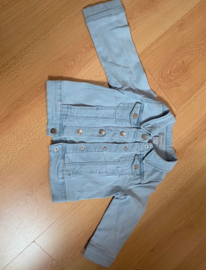 Veste en jeans bebe fille