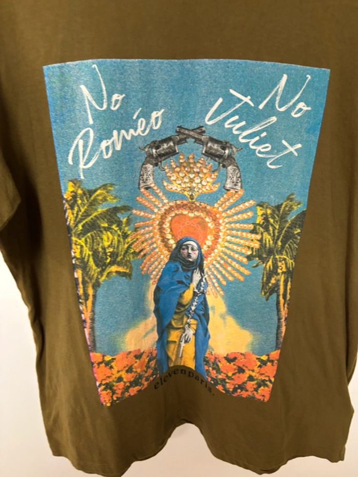 Tee-shirt neuf eleven paris - photo numéro 3