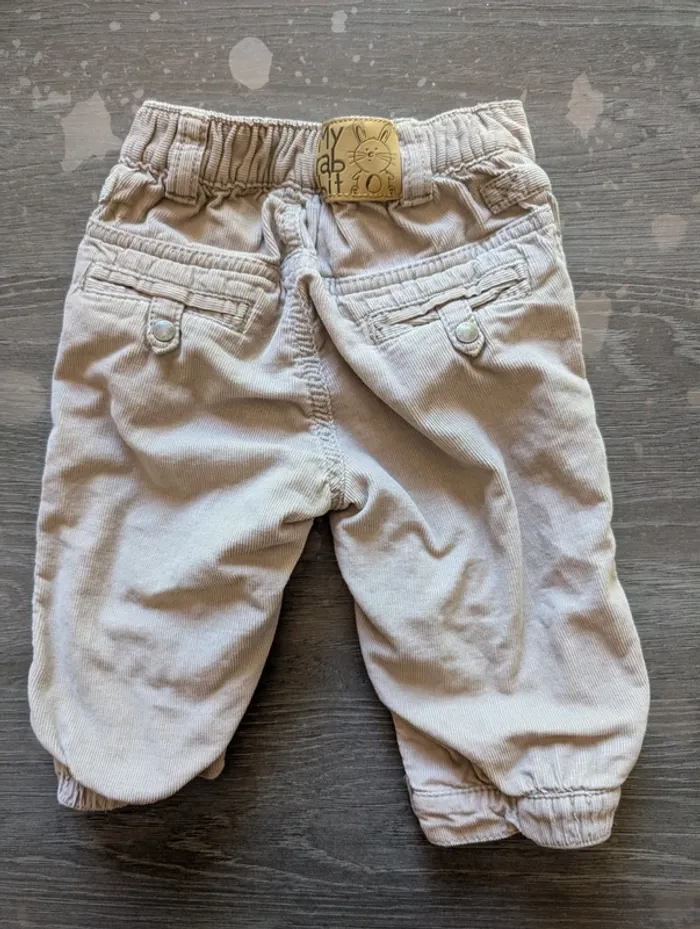 Pantalon velours doublé - photo numéro 4