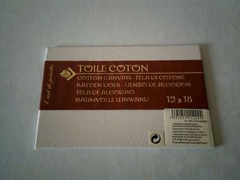 Toile coton pour peindre