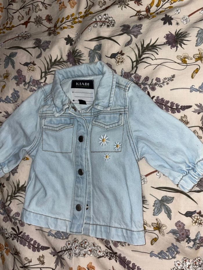 Veste en jeans kiabi 3 mois - photo numéro 2