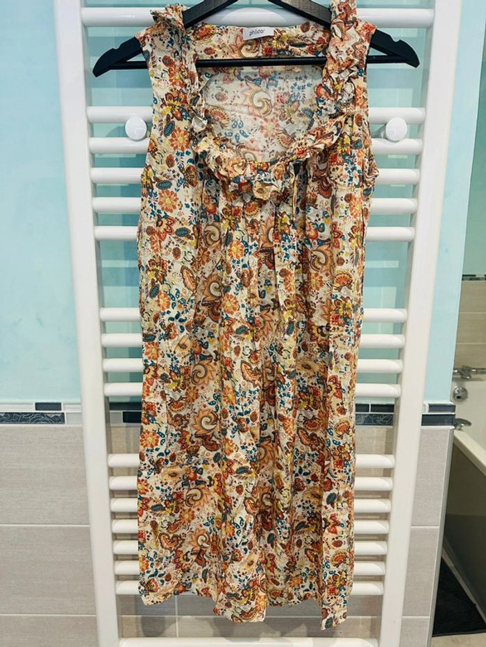 Robe fleuries