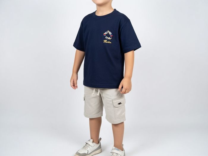 T shirt marine Menton Taille 10 ans JB'S neuf - photo numéro 1