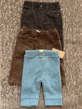 Lot de 3 pantalons bébé garçon 3 mois