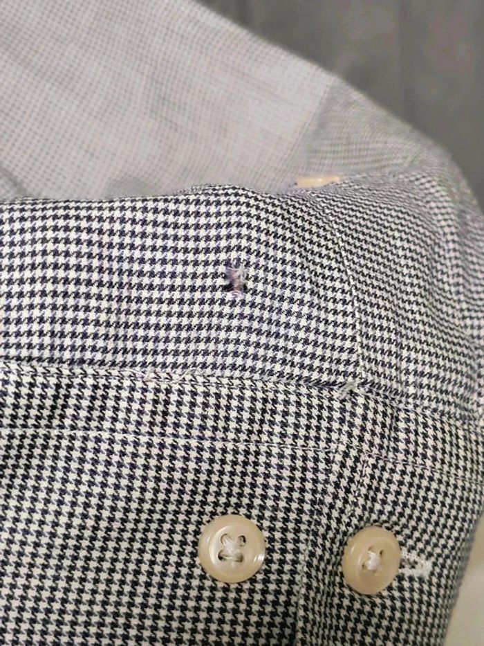 Chemise Ralph Lauren Yarmouth - Motif pied-de-poule - Taille 18 (équiv. XXL) - photo numéro 5