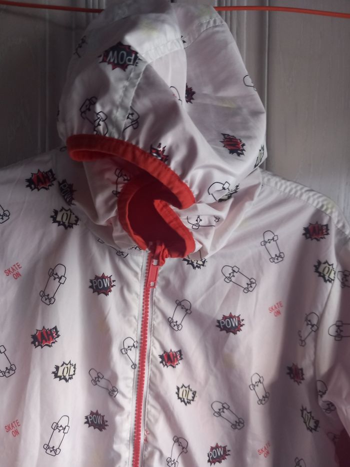 Veste coupe vent réversible 14 ans - photo numéro 3