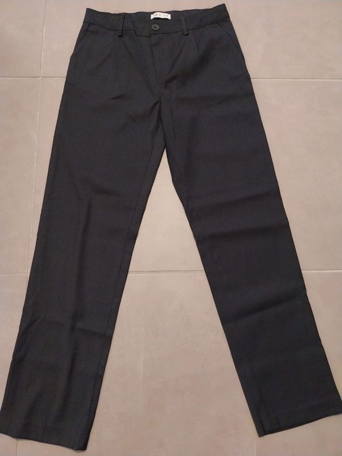 Pantalon gris uniforme scolaire T11/12A - photo numéro 2