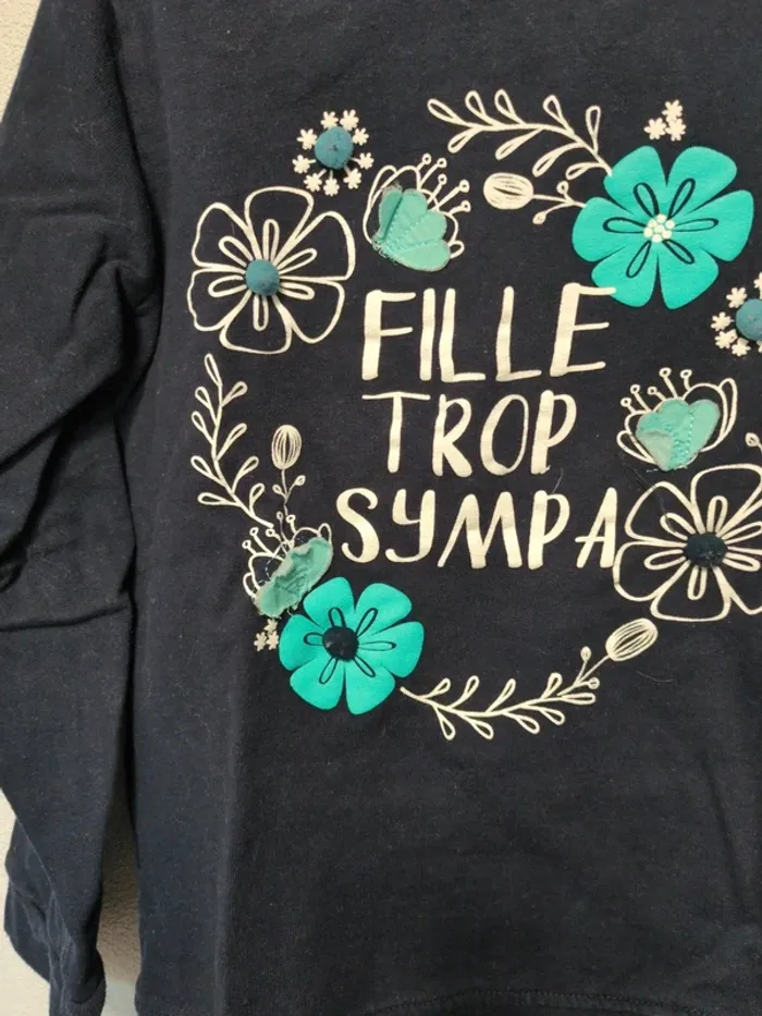 Sweat fille 10 ans - photo numéro 2