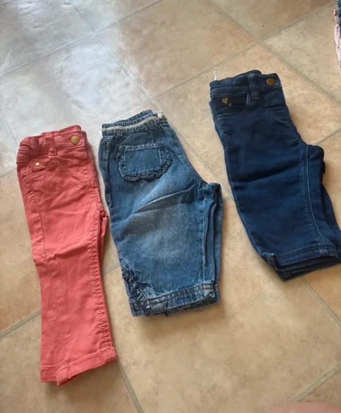 Lots pantalon 6 mois - photo numéro 3